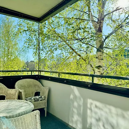 Saunallinen Keskustanelioe Apartment *